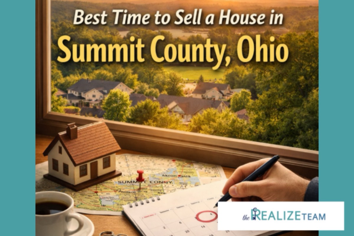 Seller planning the best time to sell a house in Summit County, Ohio