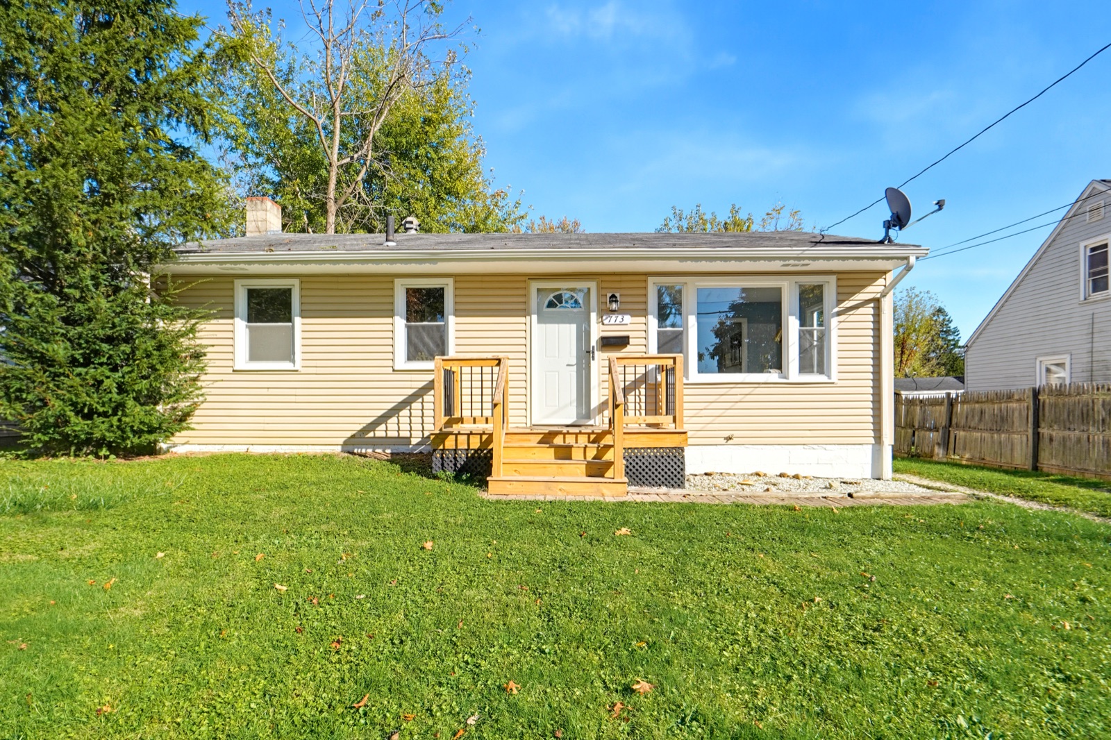 Front of the home